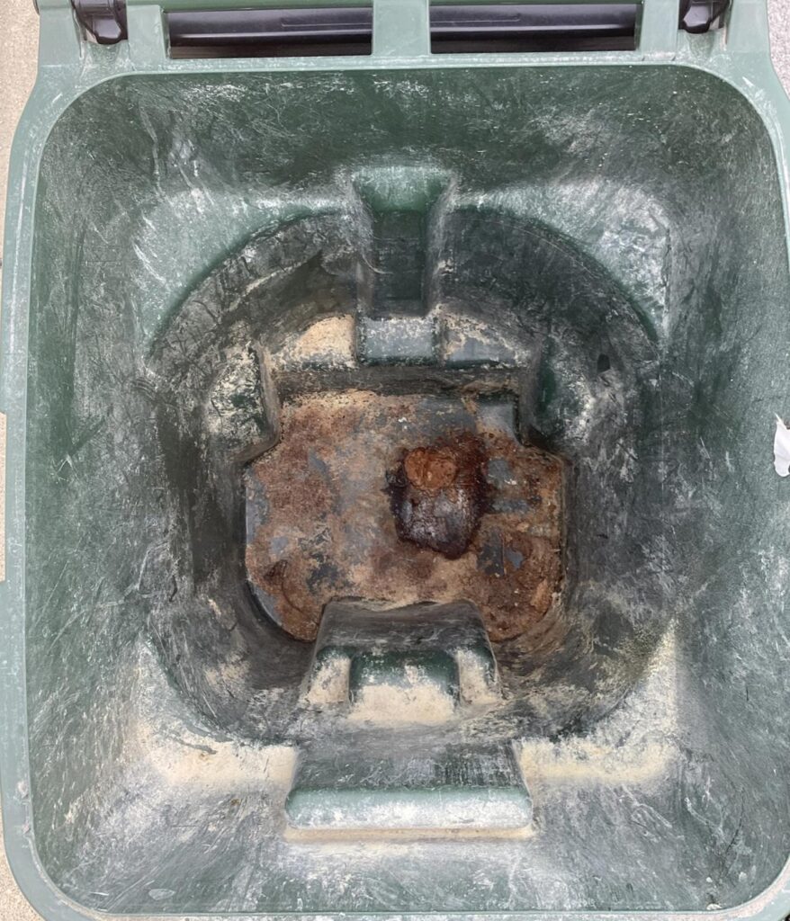 Can Cleaners - Before and After - Garbage Can Cleaning - Before 002